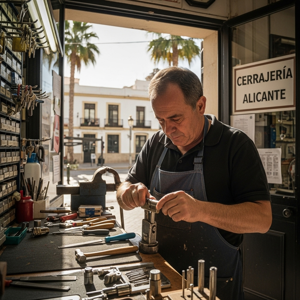 Cerrajero Alicante 24 horas